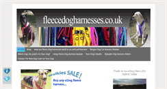 Desktop Screenshot of fleecedogharnesses.co.uk